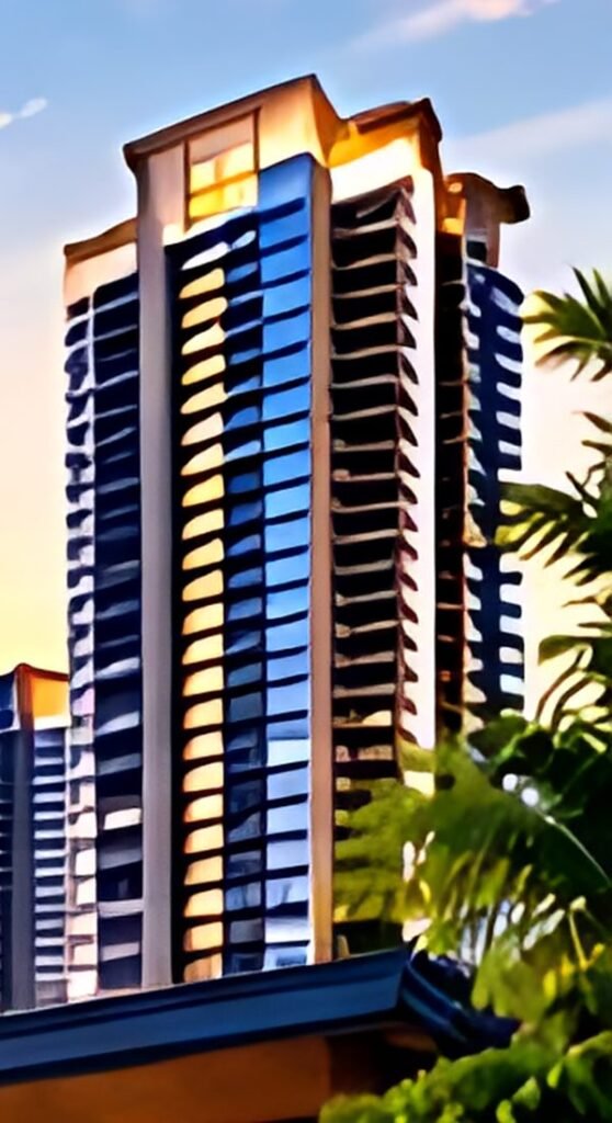 Grade-A commercial tower