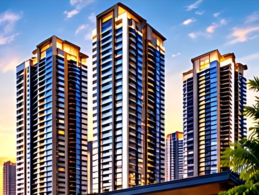 Luxury residential towers in Noida